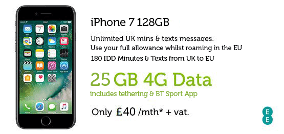 iPhone 7 128GB £40