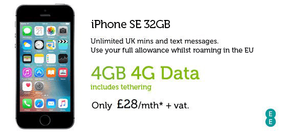 iPhone SE £28