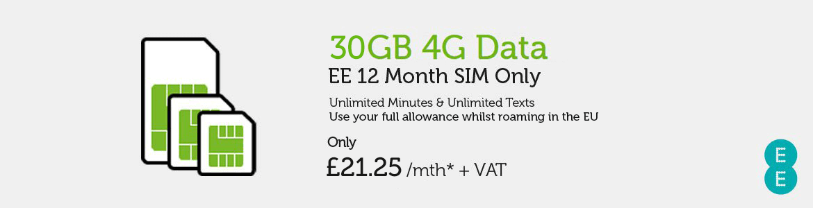 SIM Only EE £28